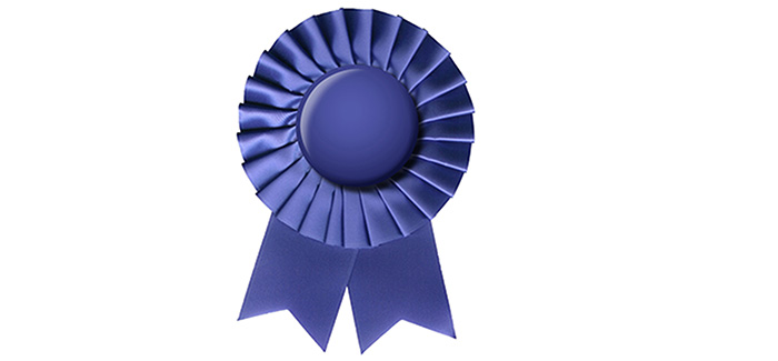 blue ribbon