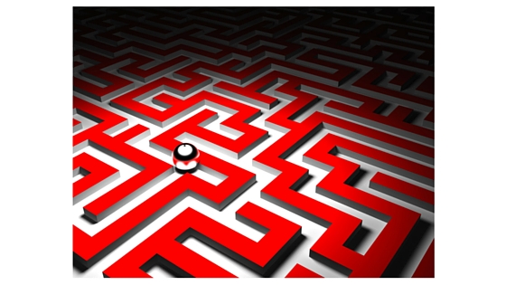 image of a maze