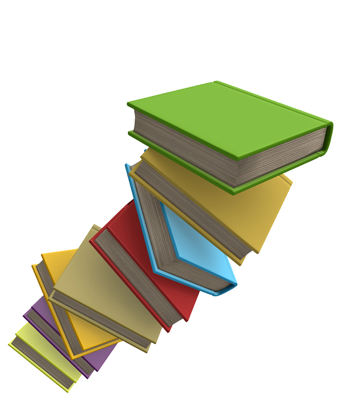 stack of books