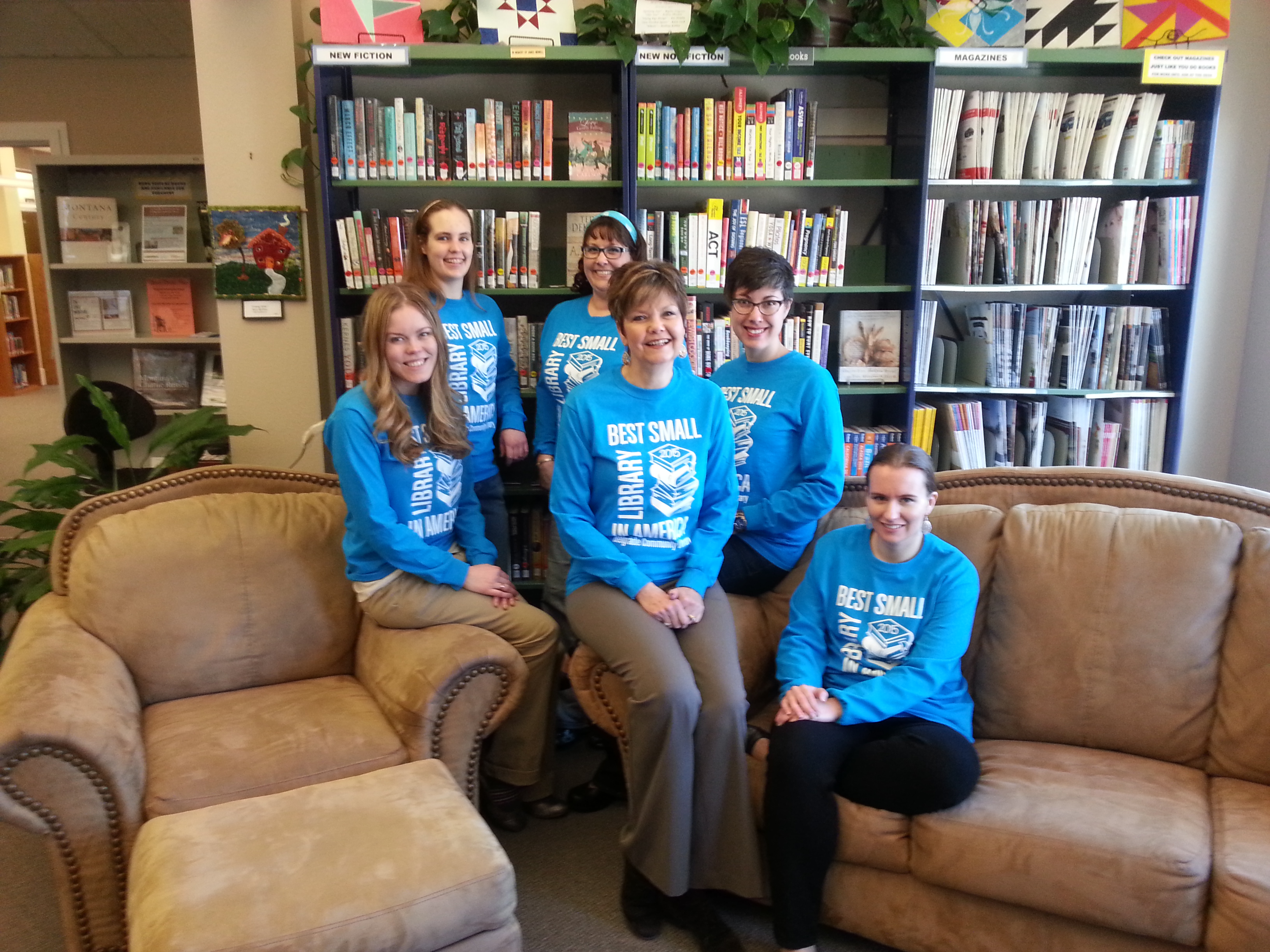 Staff of Belgrade Community Library