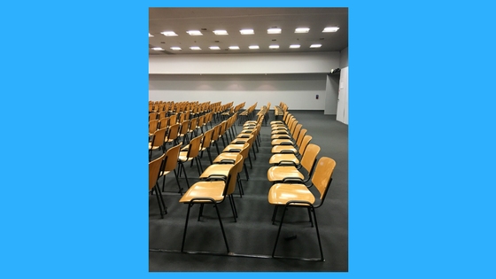 chairs in a meeting room