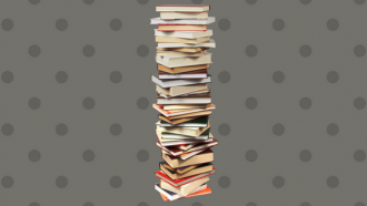 stack of books